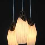 1970s Glass Pendant , Czechoslovakia