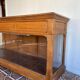 Antique exhibition counter