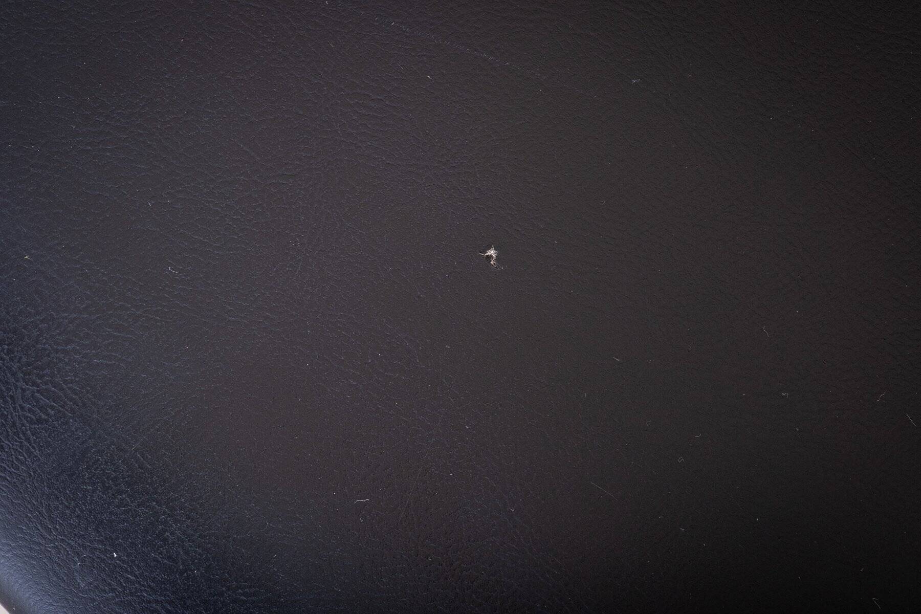 Armchair Model 23 in Teak and Black Leather by Henning Kjærnulf, Denmark, 1960s