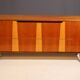 Vintage walnut sideboard, chest of drawers by František Jirák, 1970s, Czechoslovakia