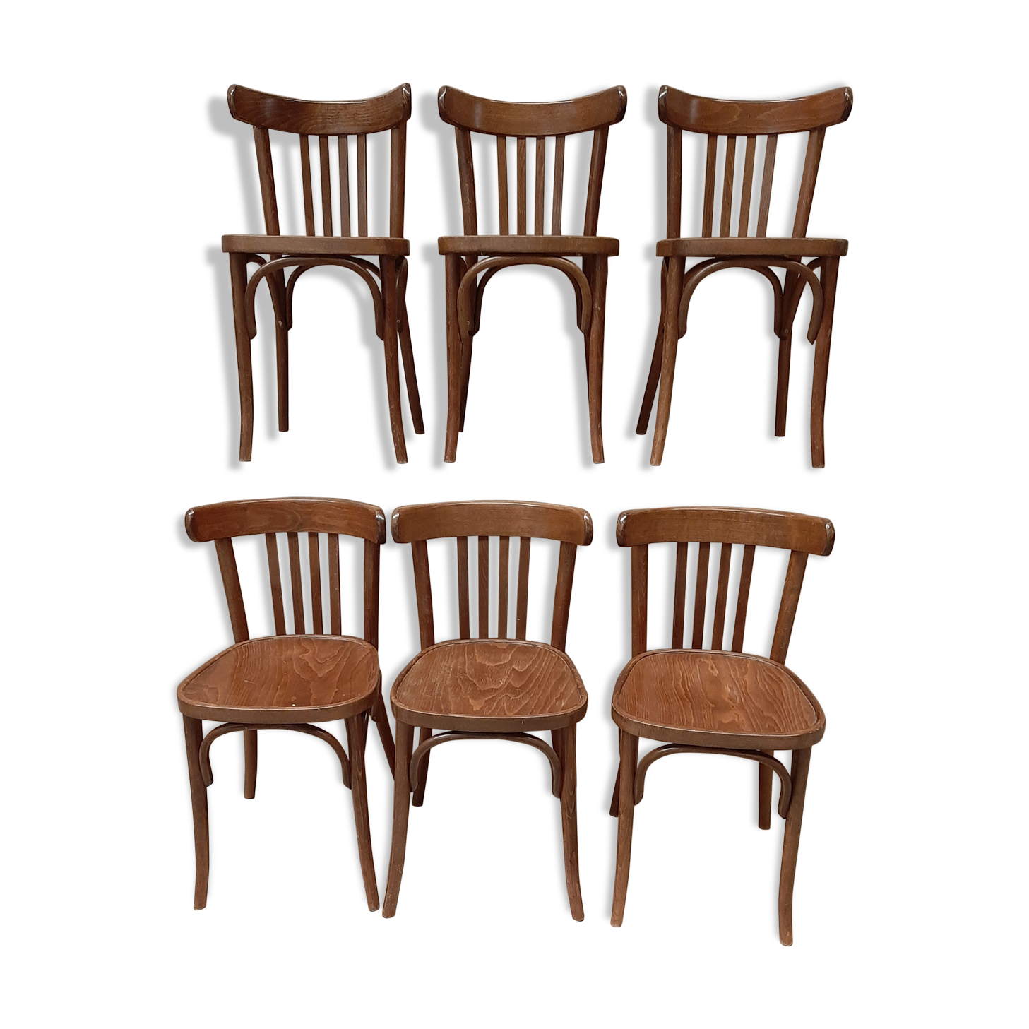 Set of 6 bistro chairs