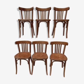 Lot 6 chaises bistrot