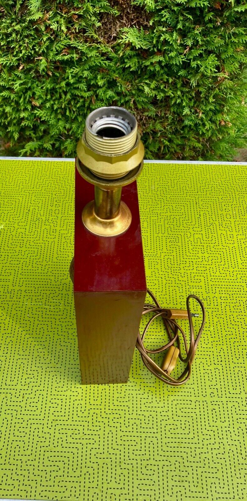 Vintage lamp model torteva france 1970s -maison le dauphin