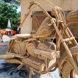 Harley Davidson Wicker Motorcycle by Tom Dixon