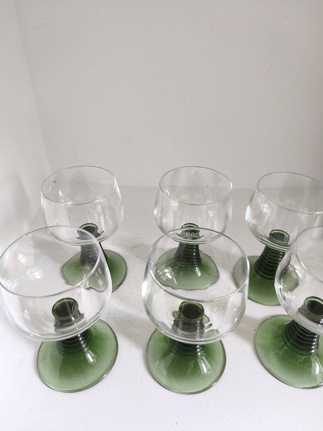 Lot de 6 verres à vin
