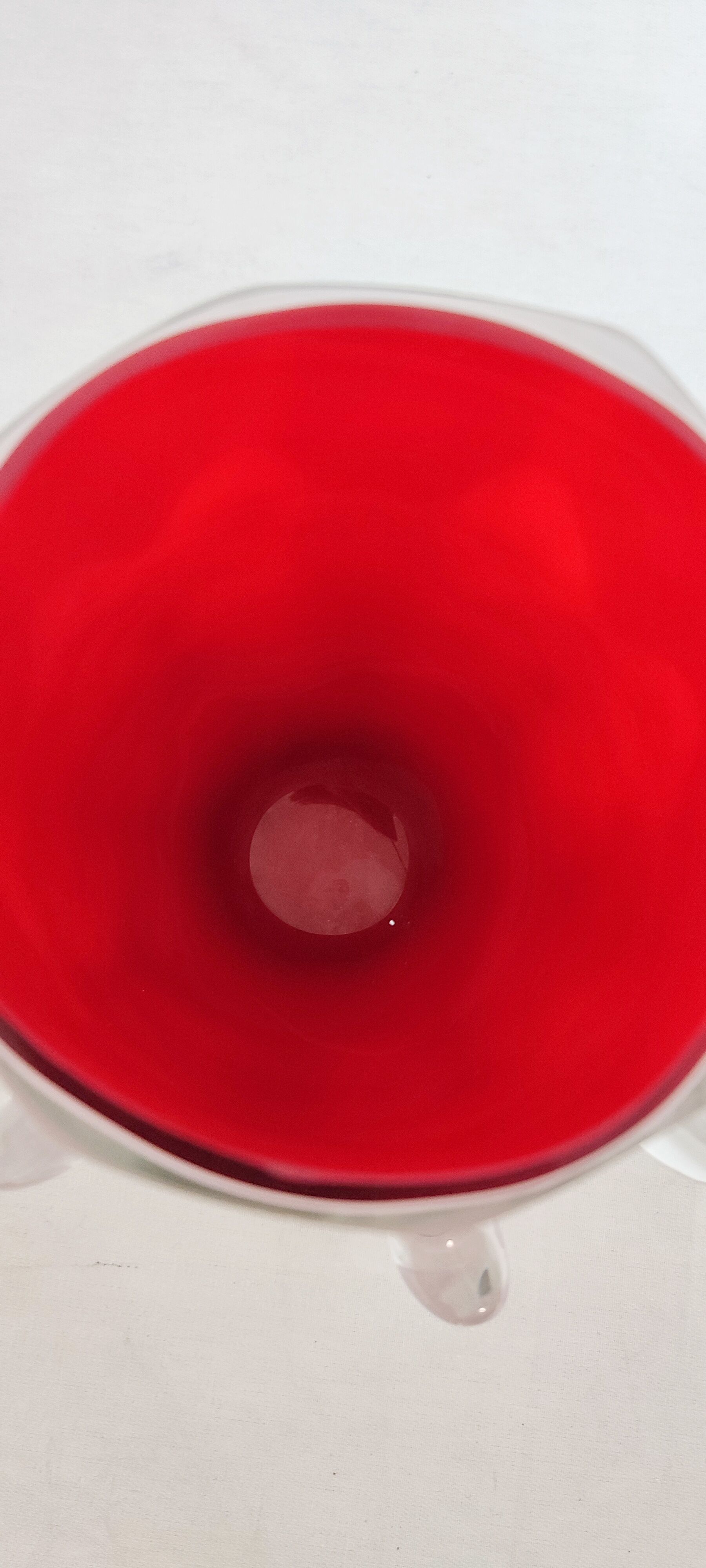 Murano glass vase. Italy 1980s.