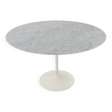 Tulip 120 cm marble dining table by Eero Saarinen for Knoll, 1970