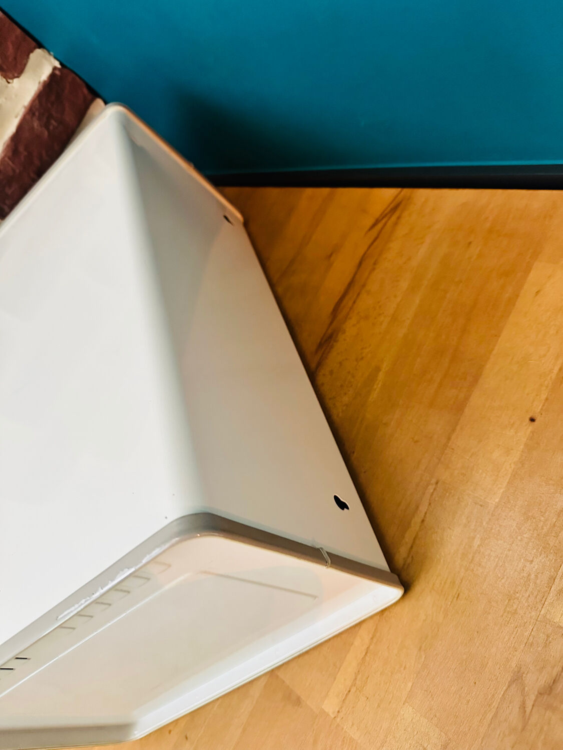 Vintage orange pop bread box 70'