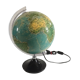 Globe earth bright black vintage