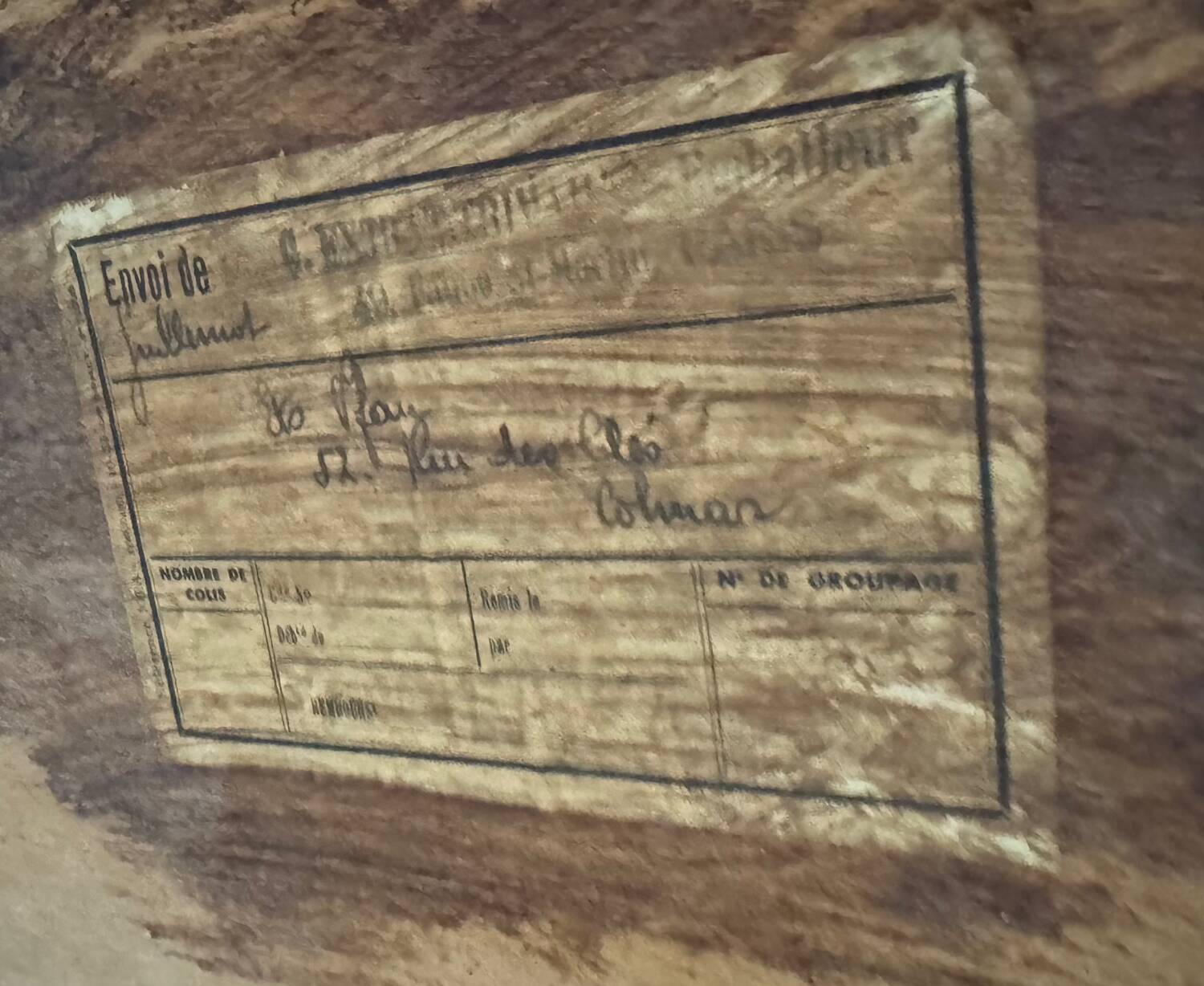 Vintage sideboard with splayed legs