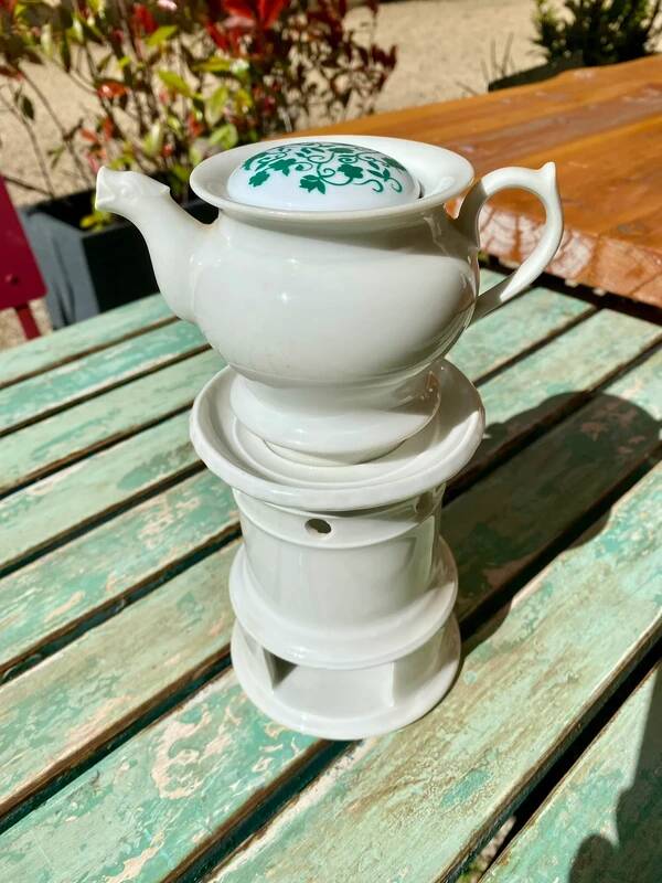 Teapot with a night light