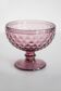 Vintage purple glass sugar bowl from the mid-century, Italy, 1960s.