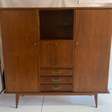 Armoire vintage pieds compas de 1961