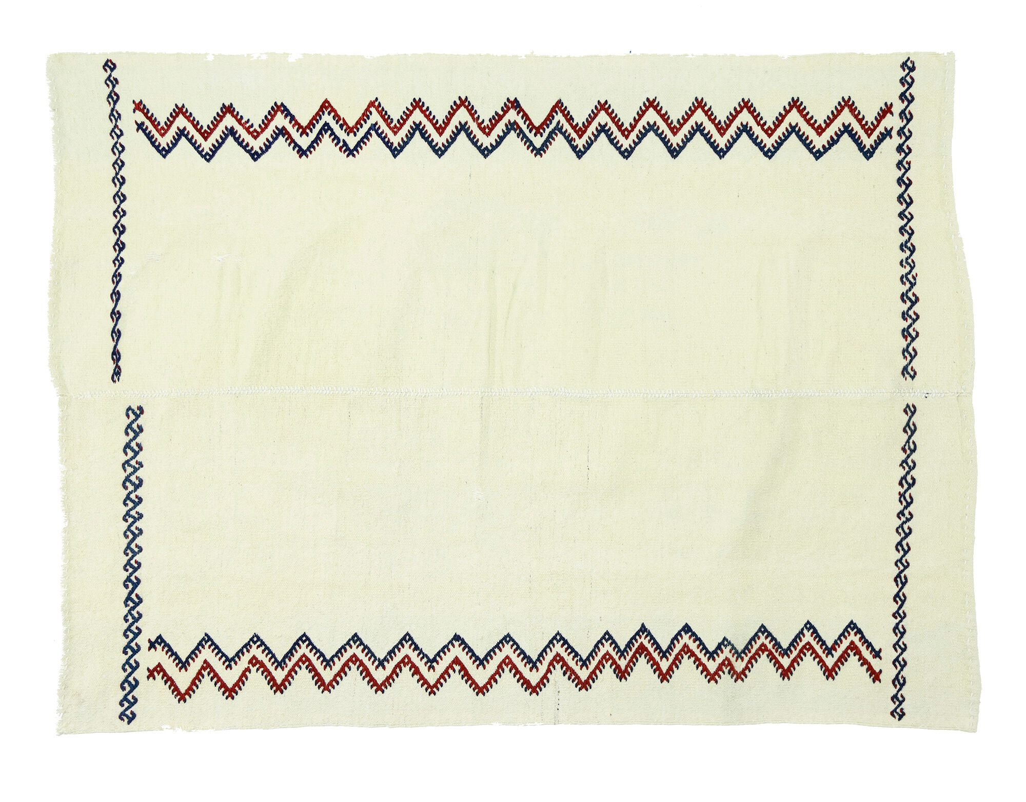 Anatolian handmade kilim rug 151 cm x 108 cm