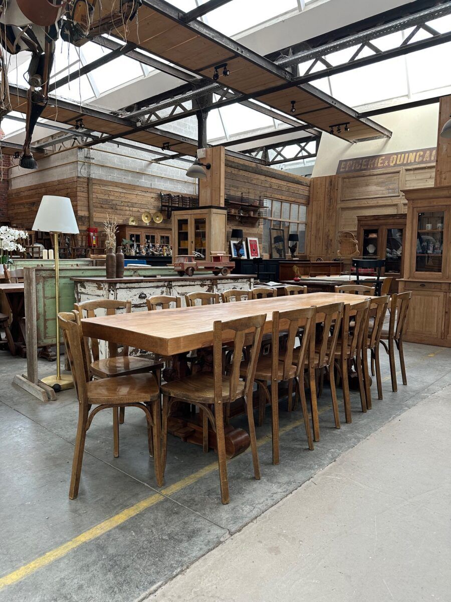 Set of 14 Baumann bistro chairs for "Henri Julien SA"