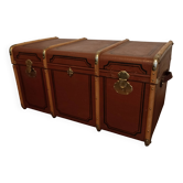 Antique travel trunk