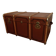 Antique travel trunk