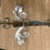 Bronze wall lamp