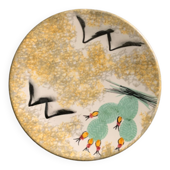 Hand-painted plate