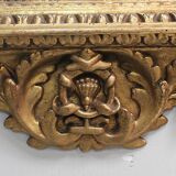 Miroir en bois Doré à Décors d’animaux Ailés – Fin XIXe