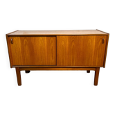 Buffet vintage rétro en teck du milieu du siècle