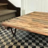 Industrial coffee table