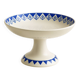 Antique art deco fruit bowl from Sarreguemines, Valois model