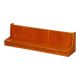 Vintage wall shelf, Czech work, 1960