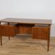 Mid-Century Freestanding Teak Desk, Denmark, 1960s