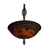 Noverdy France Art Deco Pendant Light