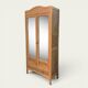 Armoire parisienne d’hôtel miroirs biseauté chêne brut 1920