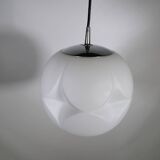 Ceiling Lamp Opal Glass 1970s Peill Putzler Design