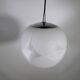 Ceiling Lamp Opal Glass 1970s Peill Putzler Design