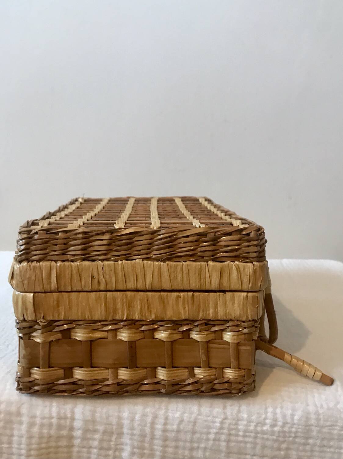 Small wicker case
