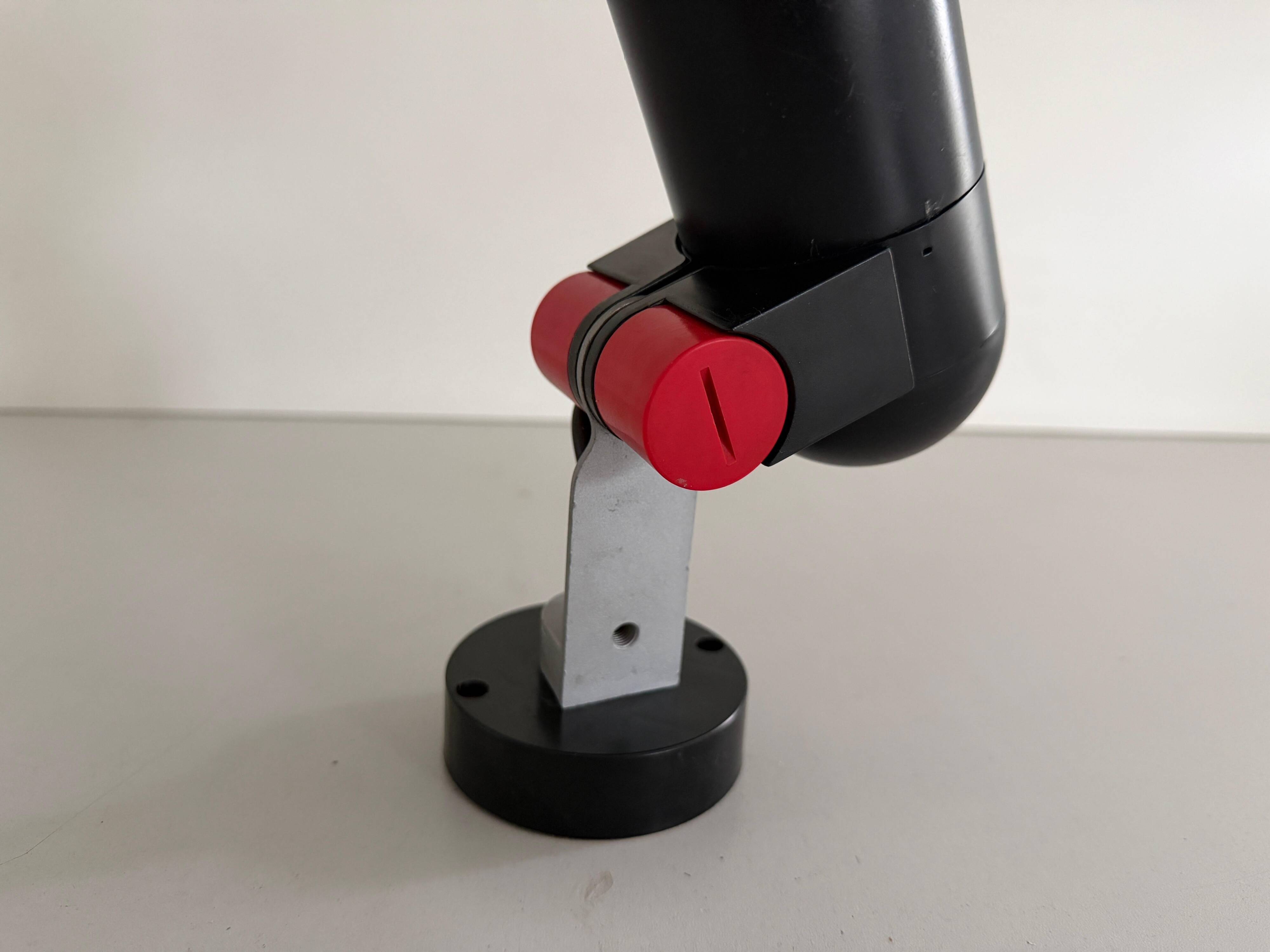 Wall light for microphone by Roger Tallon for Erco Leuchten, 1970s, Germany.