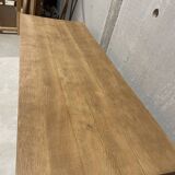 Solid wood farmhouse table – country style 230cm