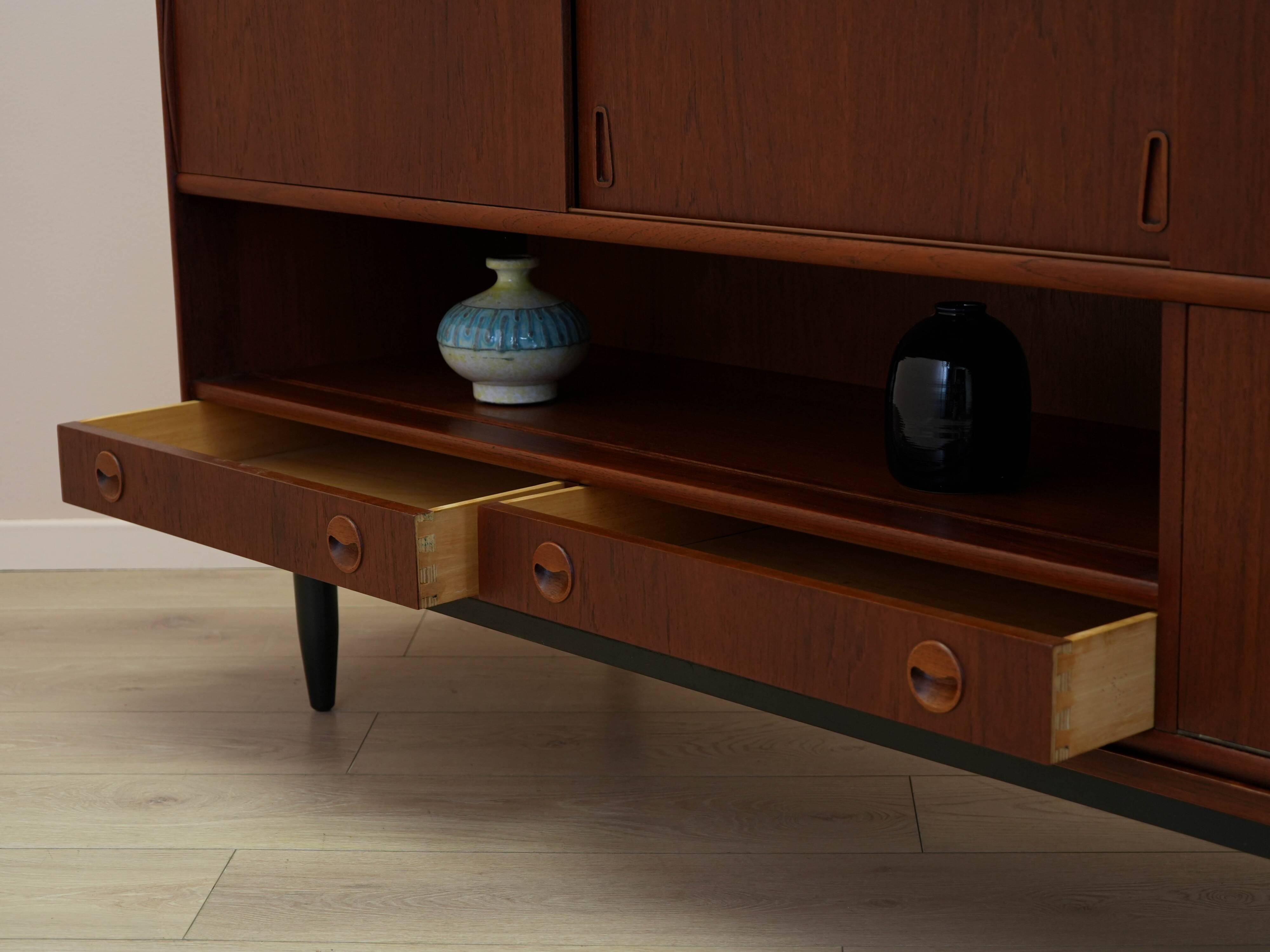 Teak sideboard, Danish design, 1970s, made in Denmark