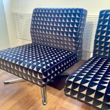 2 fauteuils chauffeuses année 60
