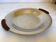 Scandinavian metal and wood dish