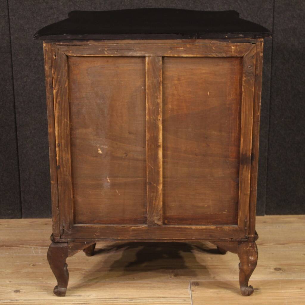 Small French inlaid sideboard from the 20th century