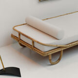 1960 rattan daybed