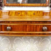 Table de coiffeuse antique en acajou, années 1890