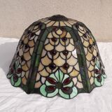 Stained glass lampshade