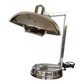 Concevez une lampe de table en chrome Bauhaus rare, des années 1930.