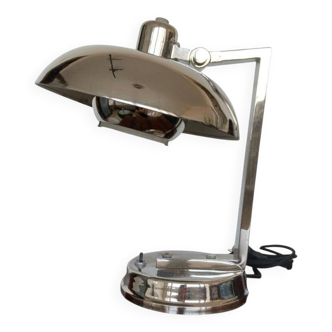 Design rare Bauhaus chrome table lamp, 1930s