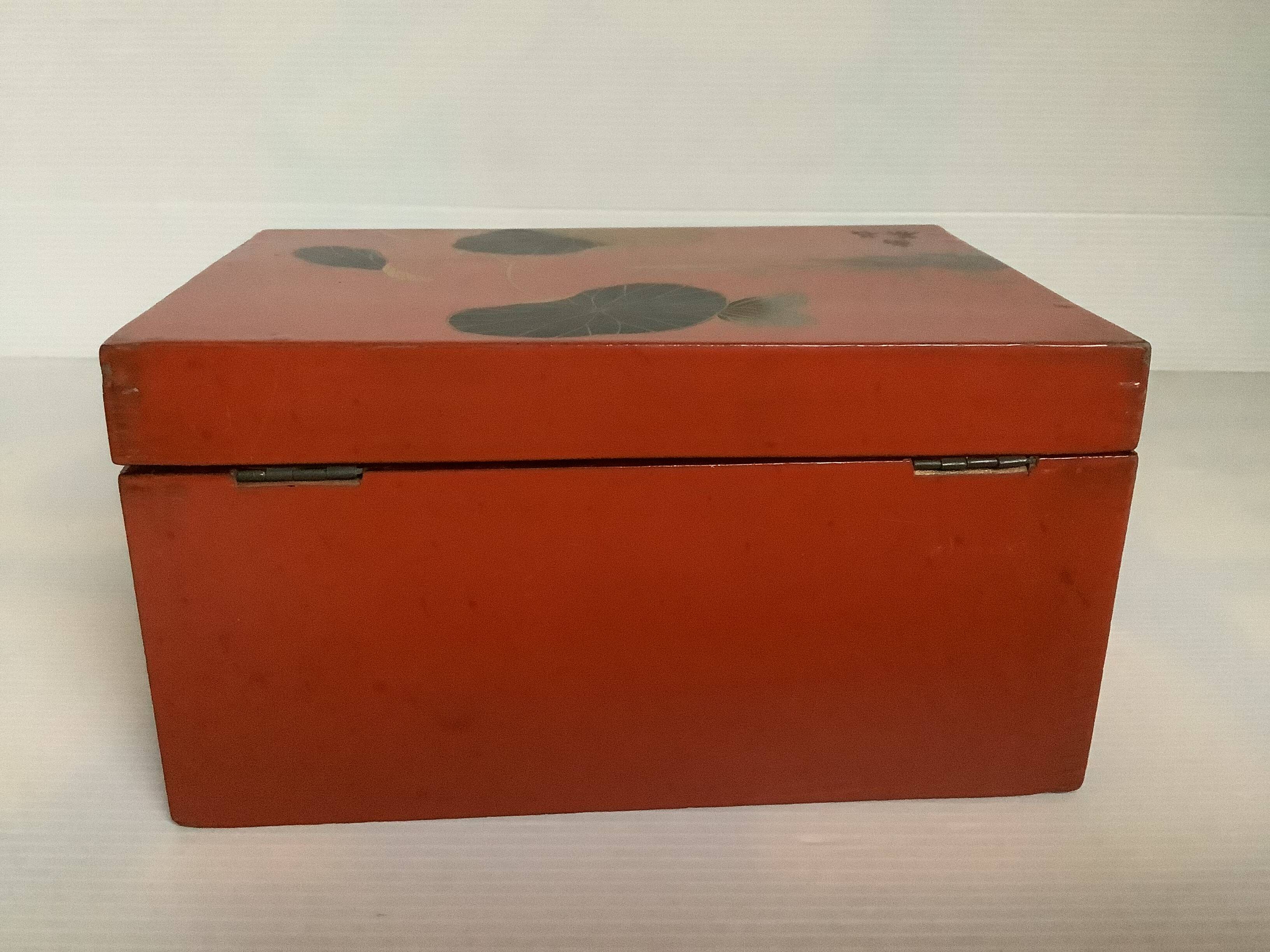 Chaffanjon Indochinese lacquered wooden box