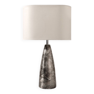 Silver Plated Vintage Table Lamp, Germany, 1950s