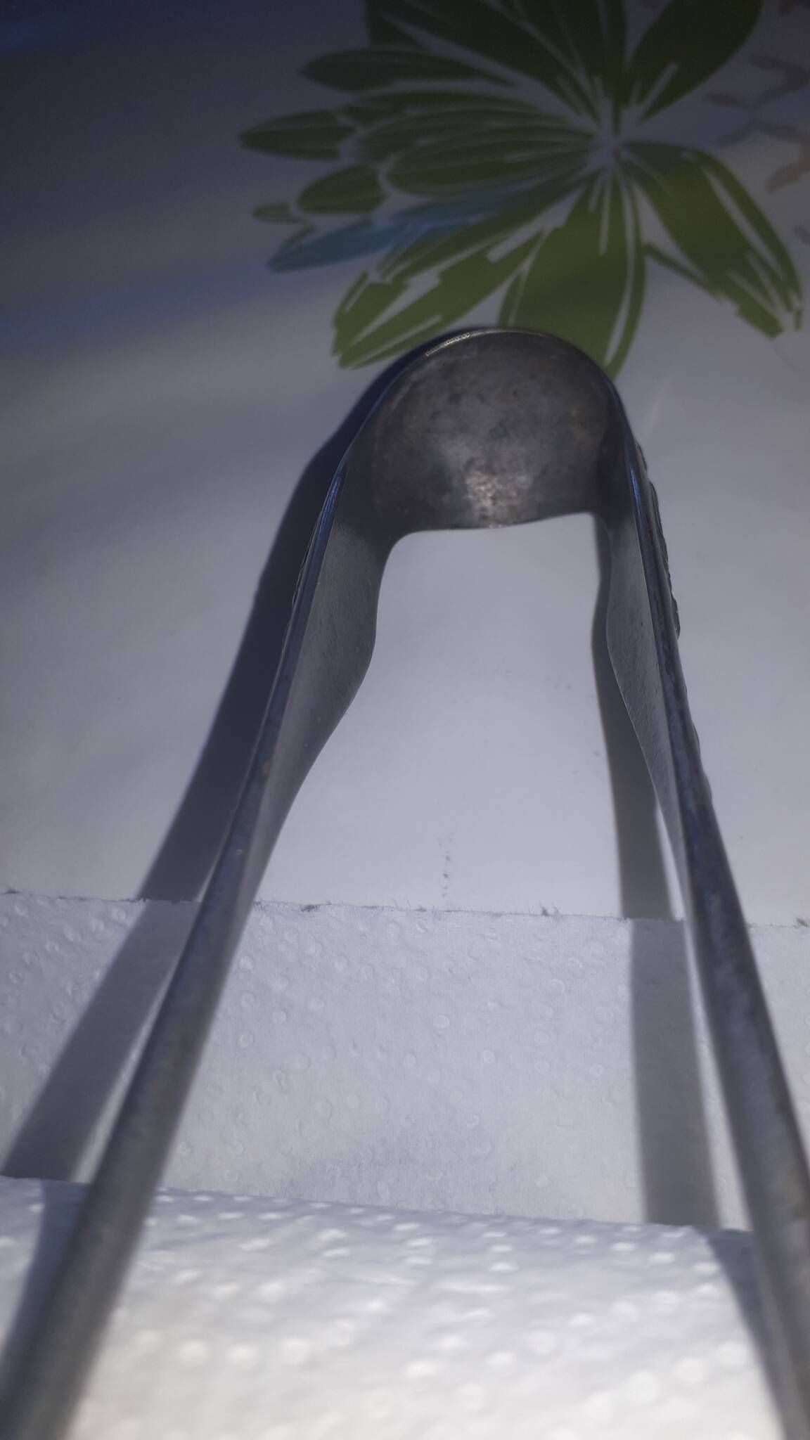 Silver-Plated Sugar Tongs