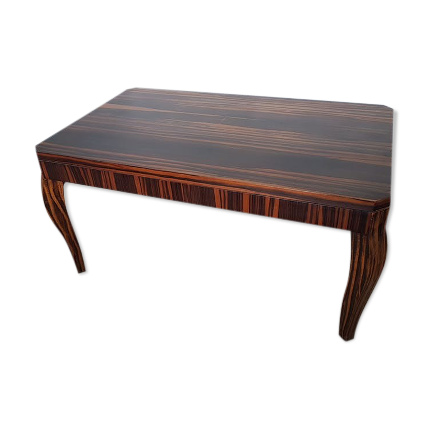 Excellent state macassar ebony bass table