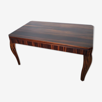 Excellent state macassar ebony bass table
